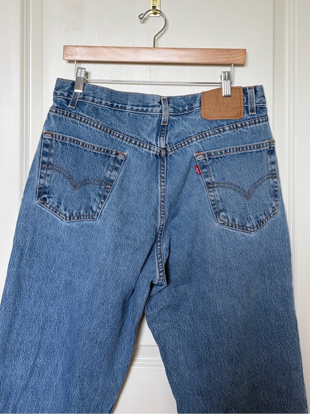 Levi’s High-Waisted Blue Denim Jeans
